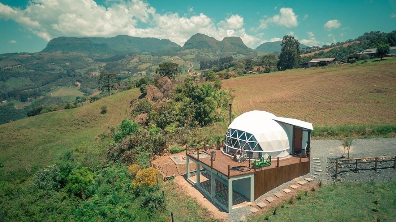 The Space - Welcome To The Sky - Domo Geodesico Villa Alfredo Wagner Esterno foto