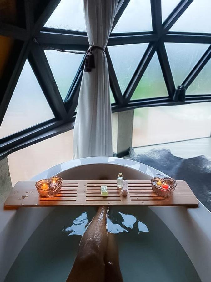 The Space - Welcome To The Sky - Domo Geodesico Villa Alfredo Wagner Esterno foto